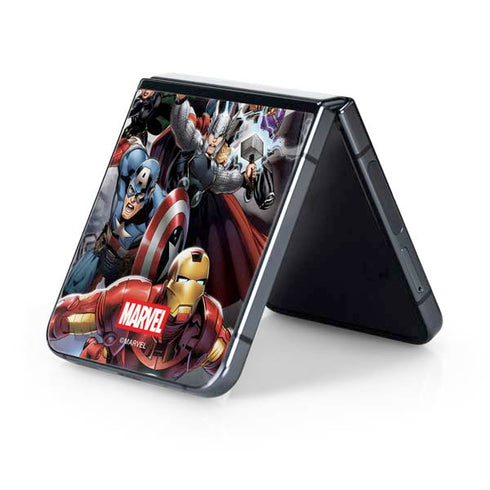 Marvel Avengers Attack Galaxy Z Flip5 5G Skin